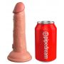 KCE 6 DD Vibrating Cock Tan - 3