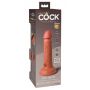 KCE 6 DD Vibrating Cock Tan - 6