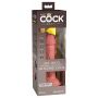 KCE 6 DD Vibrating Cock Tan - 8