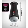 Masturbator automatyczny PDX Elite Fap Gasm Frosted USB 24 5 cm - 2