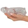 Przedłużka na penisa Crystal Clear TPE 19,2 cm - 3