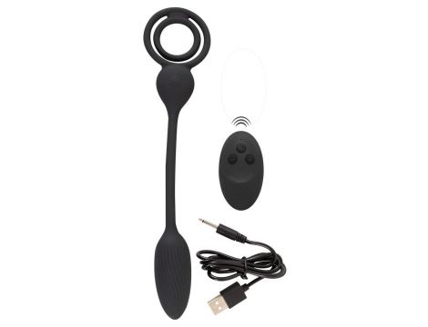 Rebel Cock&ball ring with a RC - 5