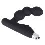 Masażer prostaty Rebel z wibracją czarny 14 cm - 4