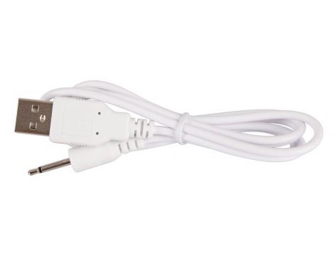 Wibrator króliczek Javida Heating Vibe fioletowy USB 22 cm - 9