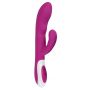 Wibrator króliczek Javida Heating Vibe fioletowy USB 22 cm - 4
