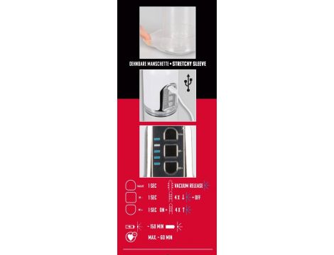 Pompka akumulatorowa Mister Boner USB 32 cm - 6