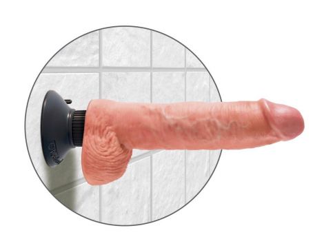 King Cock 10inch Vibr./w.balls - 6