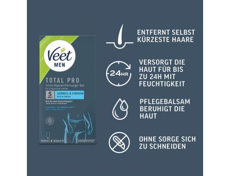 Veet Men Hair Removal Set - 5
