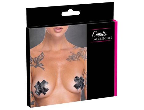 Naklejki na sutki Cross Cottelli ACCESSOIRES czarny - 4
