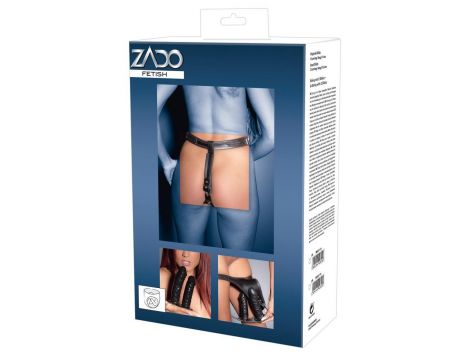 Leather Briefs 2 Dildos L/XL - 7