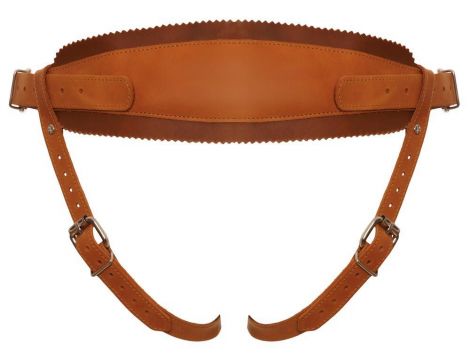 Leather StrapOn natural 2XL - 7