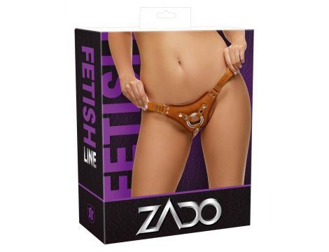 Leather StrapOn natural 2XL - 5