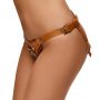 Leather StrapOn natural 2XL - 2