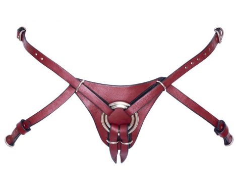 Leather Strap-on L/XL - 8