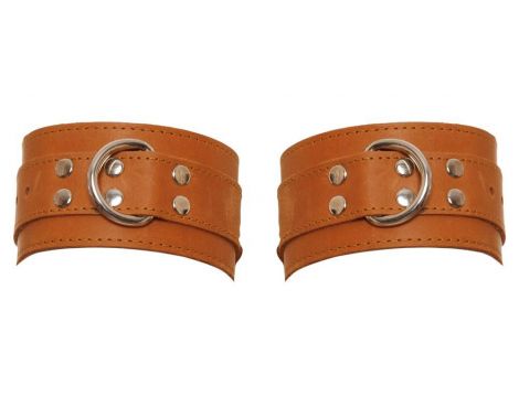 Leather Cuffs natural - 4