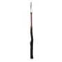 Flogger skórzany ZADO czarno czerwony 76 cm - 5