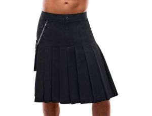 Men's Kilt Black 2XL