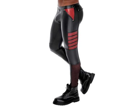 Men's Pants Black/Red XL - 5