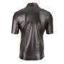 Imitat. Leather Men's Shirt2XL - 5