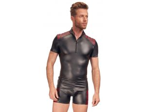 Men's Shirt black/red S