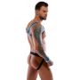 Men's Jock set black/blue L - 3