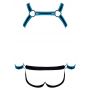 Men's Jock set black/blue L - 7