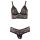 Bra and String black 2XL
