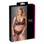 Bra and String black 4XL - 8