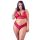 Bra and Red Briefs 3XL