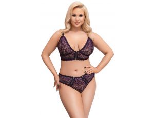 Bra Set purple XL