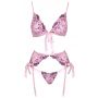 Bra Set Embroidery L/XL - 4