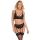 Bra & Thong black XL