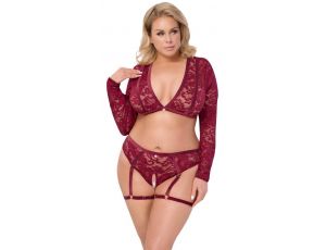 Top and Briefs red 3XL