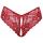 Crotchless panty red M
