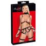Uprząż bondage Bad Kitty Strap Bikini czarna XL - 8