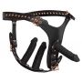 Strap on Bad Kitty 3D z trzema dildos S/M - 5