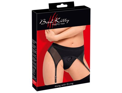 Bad Kitty Suspender Thong L - 7