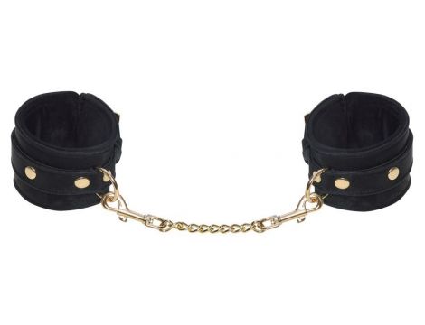 BK Handcuffs Velvet black - 3