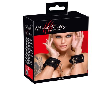 BK Handcuffs Velvet black - 6