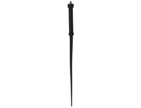 Bicz silikonowy Bad Kitty czarny 60 cm - 3