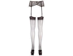 Stockings with seam black 7