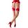 Stockings skin/red 5