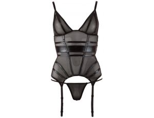 Koszulka z podwiązkami Cami Suspender Cottelli Lingerie