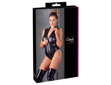 Body z suwakiem Cottelli PARTY czarny L - 8