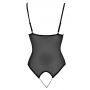 Body erotyczne ouvert z perłami Cottelli LINGERIE M - 8