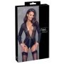 Body Cottelli BONDAGE czarne S z pasem i kajdankami - 9