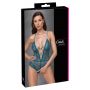 Body ouvert koronka Cottelli LINGERIE benzynowy M - 8