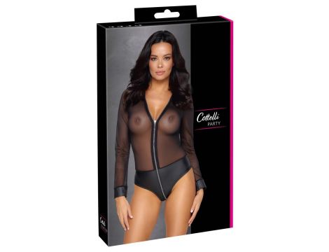 Body siateczkowe Cottelli PARTY z zamkiem S - 7