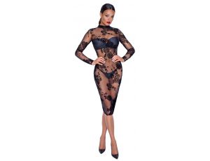 Dress Flock Print M