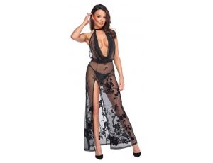 Noir dress long S